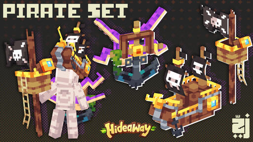 Pirate Cosmetic Set | Hideaway