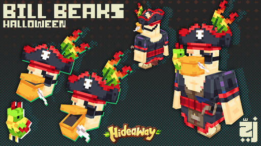 Halloween Bill Beaks | Hideaway
